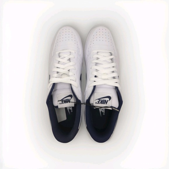 Nike‎ BIG LOW Men's Size 10 MIDNIGHT NAVY 355152-140 Basketball Sneakers Shoes - Picture 6 of 7